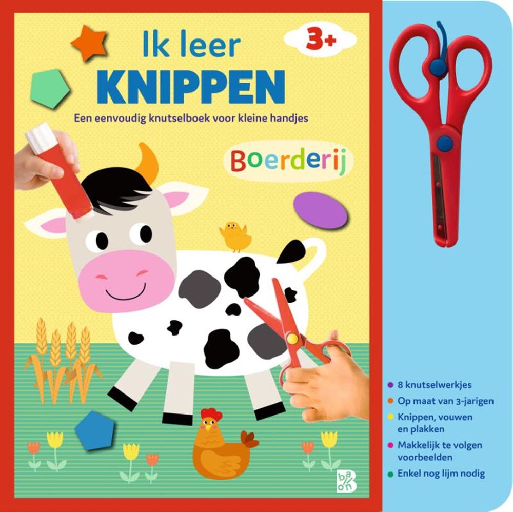 Standaard Uitgeverij - Standaard Uitgeverij Ik leer knippen boerderij. 3+