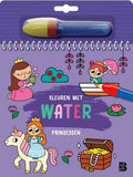 Standaard uitgeverij kleuren met water - prinsessen