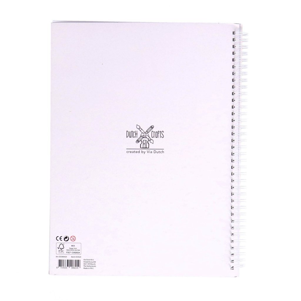 Overige Merken - Overige Merken Dutch crafts plakboek a4 ringband 36 pagina's