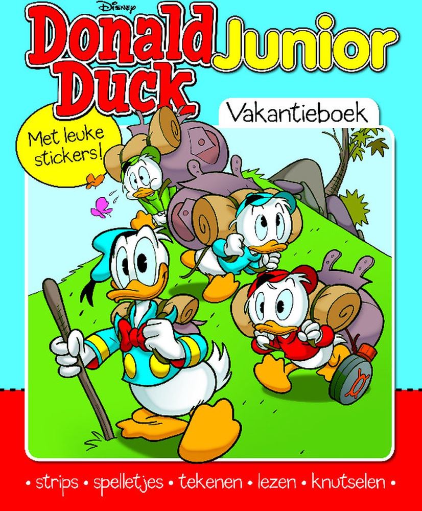 Boek Specials Nederland- Boek Specials NederlandDonald duck junior vakantieboek met stickers