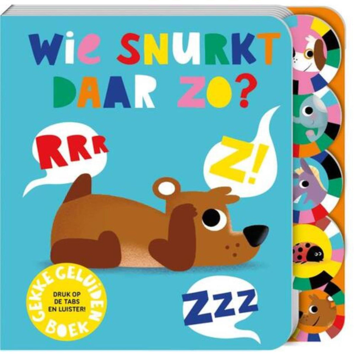 Imagebooks wie snurkt daar zo? geluidenboek