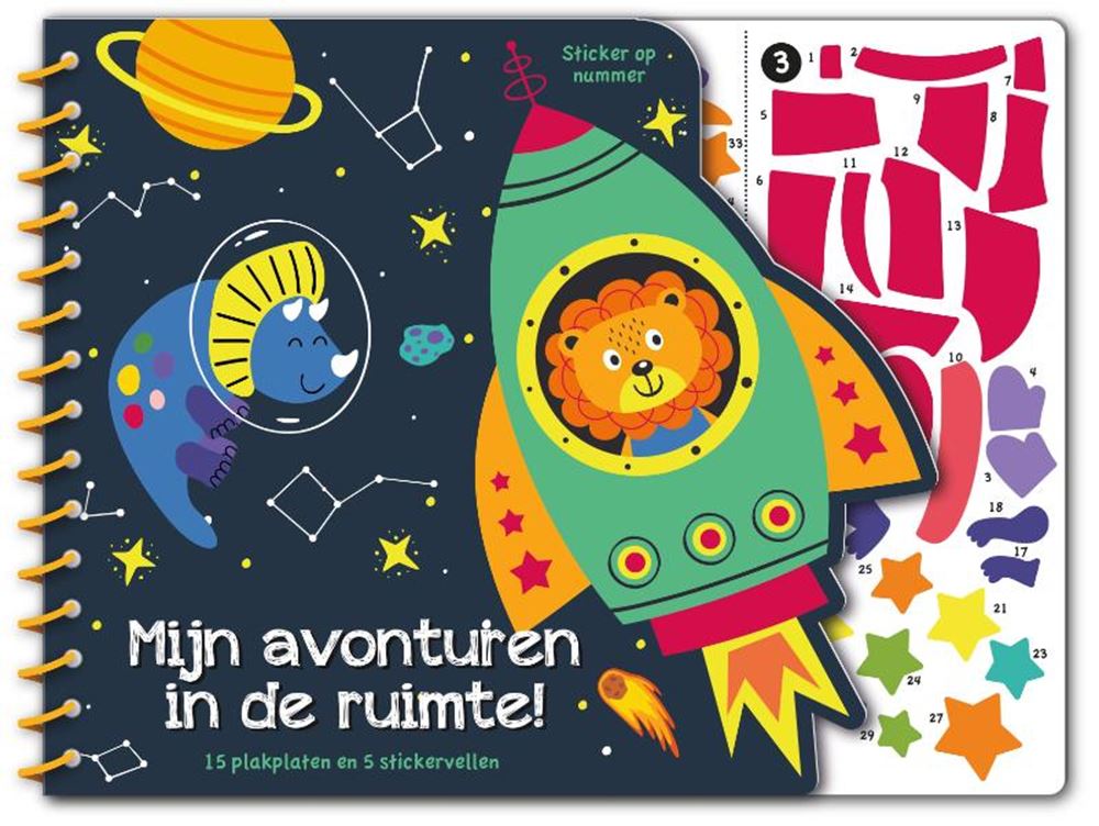 Interstat - Interstat Stickeren op nummer - mijn avonturen in de ruimte