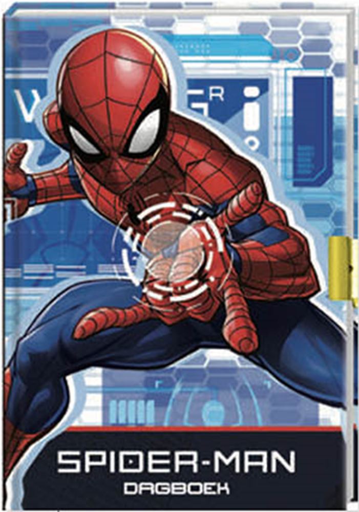 Interstat - Interstat Spider-man dagboek met cijferslot