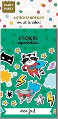 Ty - Ty Par par 6 sticker boekjes - superhel