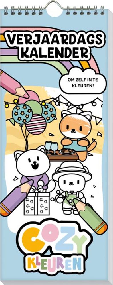 - Verjaardagskalender - Cozy Kleuren