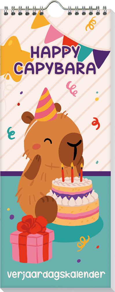 - Verjaardagskalender - Capybara Alle