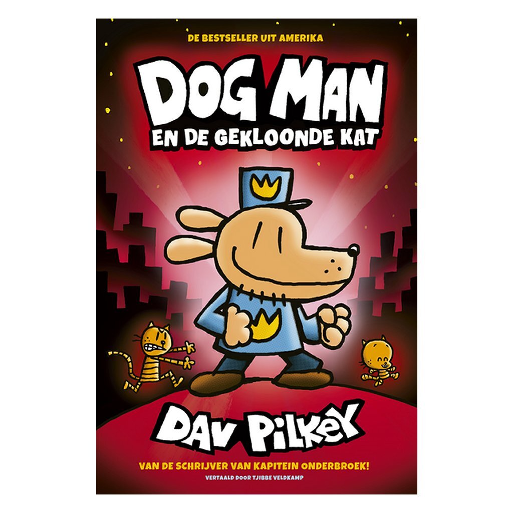 Condor dog man 3 - dog man en de gekloonde kat