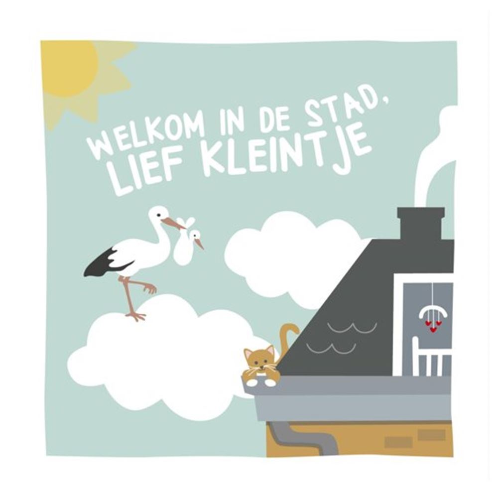 Boek specials nederland bv welkom in de stad, lief kleintje. stoffe | 2 stuks
