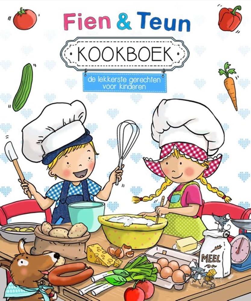 WPG Uitgevers - WPG Uitgevers Fien en teun kookboek. 4+