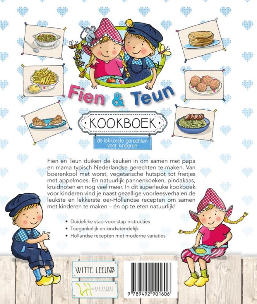 WPG Uitgevers - WPG Uitgevers Fien en teun kookboek. 4+