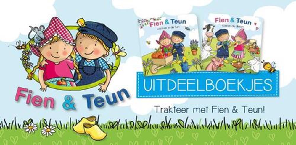 WPG Uitgevers - WPG Uitgevers Fien & teun uitdeelboekjes (2x5). 2+