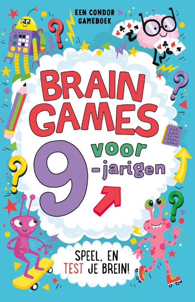 WPG Uitgevers - WPG Uitgevers Braingames voor 9-jarigen spelletjesboek