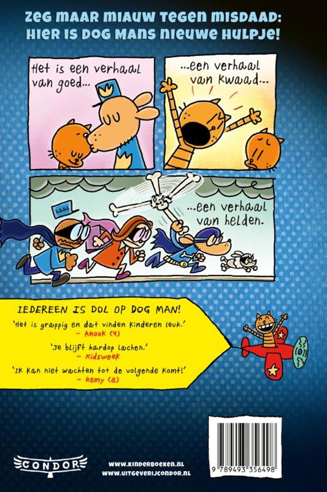 Centraal Boekhuis - Centraal Boekhuis Dog man en kid kat