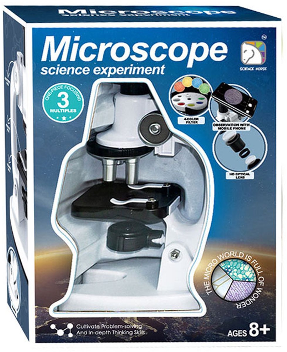 Lobbes Speelgoed- Lobbes SpeelgoedScience microscoop 3x zoom