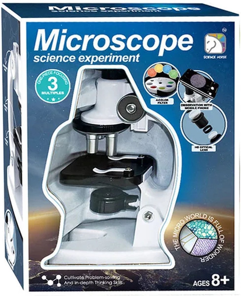 Lobbes Speelgoed- Lobbes SpeelgoedScience microscoop 3x zoom