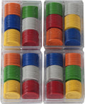 Longfield - Longfield Fiches 25mm 240 stuks verschillende kleuren