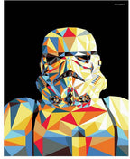 Ravensburger schilderen op nummer star wars stormtrooper creatief pakket.