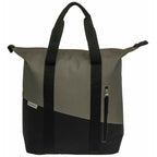 Burgers - New Looxs - Burgers - New Looxs Tas new looxs kota shopper | oslo | zwart/groen | 24l