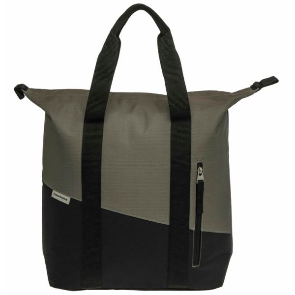 Burgers - New Looxs - Burgers - New Looxs Tas new looxs kota shopper | oslo | zwart/groen | 24l