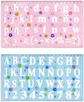 Euro-trade limited liability plastic tekensjabloon cijfers letters