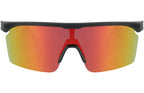 Trivio - Trivio - fietsbril noa zwart revo rood met extra transparante lens