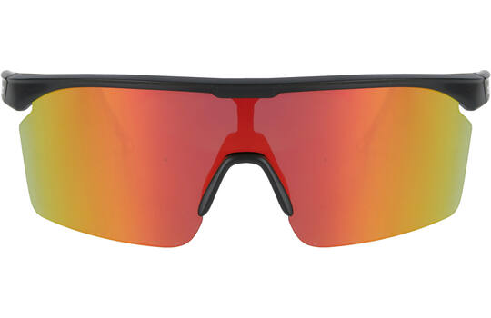 Trivio - Trivio - fietsbril noa zwart revo rood met extra transparante lens