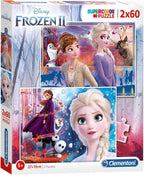 Disney clementoni puzzel frozen 2, 2x60st.