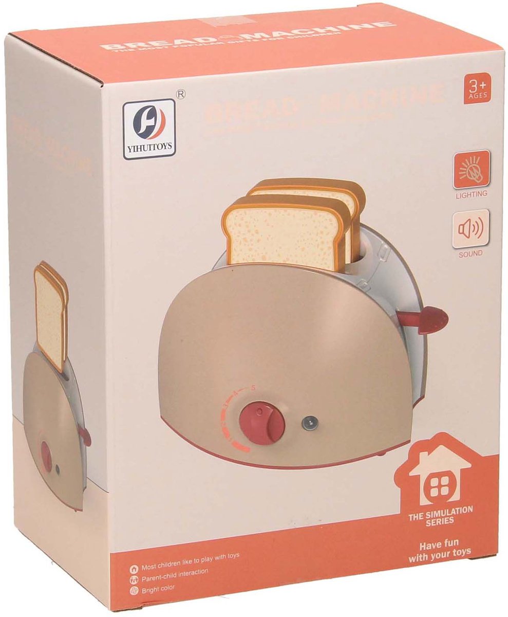 Lobbes Speelgoed- Lobbes SpeelgoedLobbes speelgoed broodrooster met licht en geluid voor kinderen.