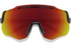 Smith Momentum bril black chromapop red mirror