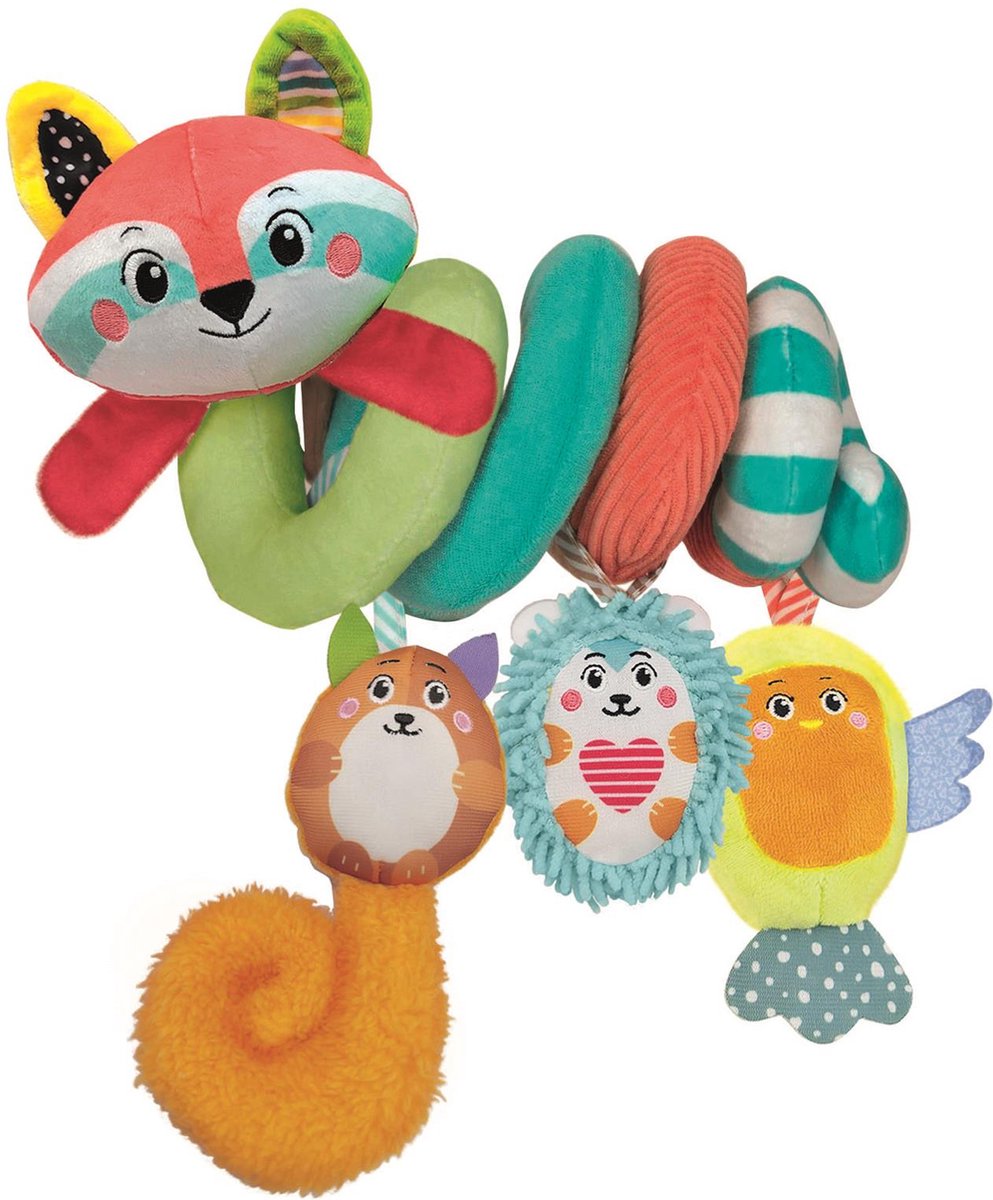 Clementoni baby stoffen kinderwagenspiraal wasbeer