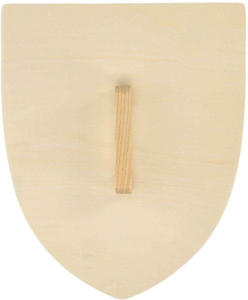 Playwood - wood houten schild ridder speelgoed met handvat voor kinderen.