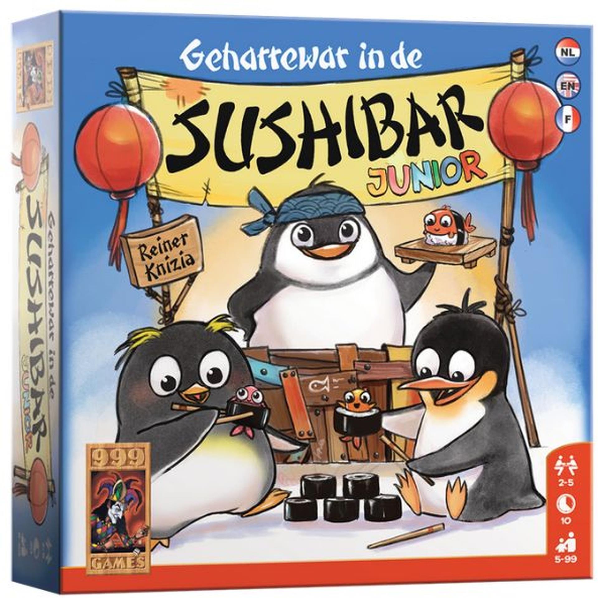 999Games - 999Games 999 games geharrewar in de sushibar junior dobbelspel