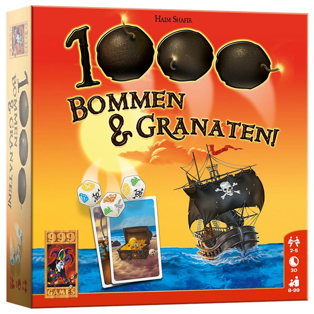 999Games - 999Games 999 games 1000 bommen & granaten dobbelspel