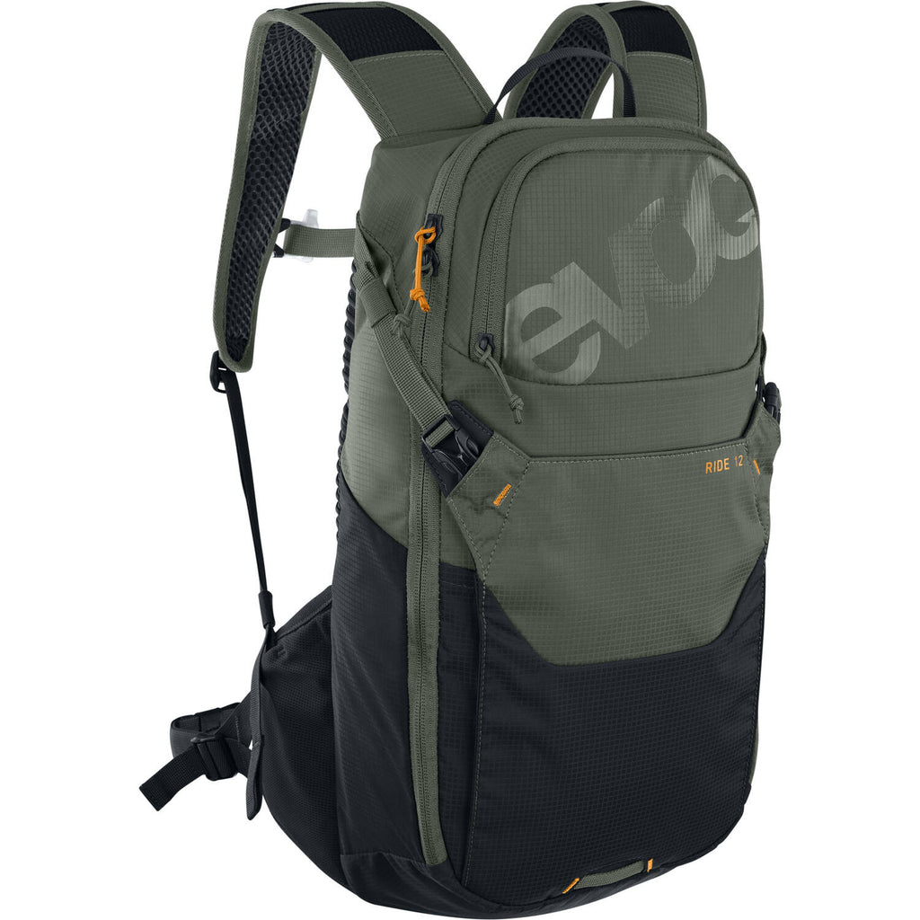 Evoc - ride 12 dark olive black onze size 12l
