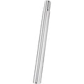 Zadelpen kaars ø27,2mm 300mm aluminium - zilver