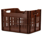 Dutchperfect urban proof krat 30l bruin deep brown 40x30x25
