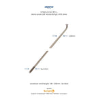 Alpina spaken 296-14 ø2.00mm fg 2.3 - rvs zilver (144 stuks)