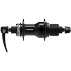 Shimano achternaaf 12 speed fh-qc500-ms-b micro spline - cl - 36 gaats - 141 mm inbouw - zwart