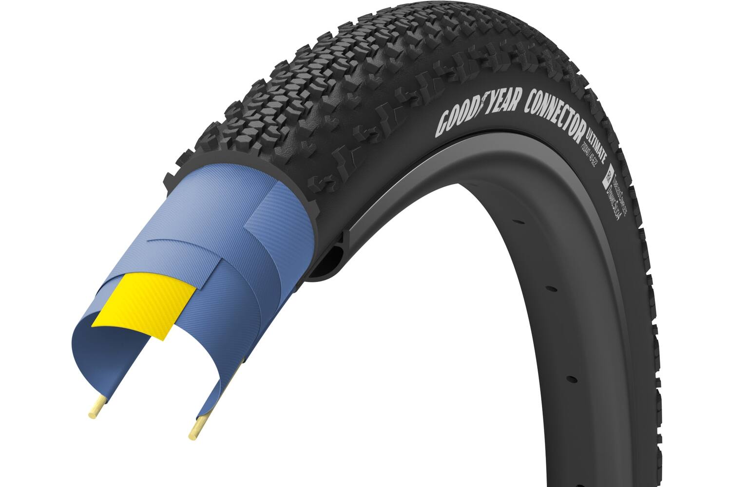 Goodyear connector ultimate tubeless complete 28 folding tyre