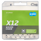 Kmc x12 waxed - silver (nickel plated)