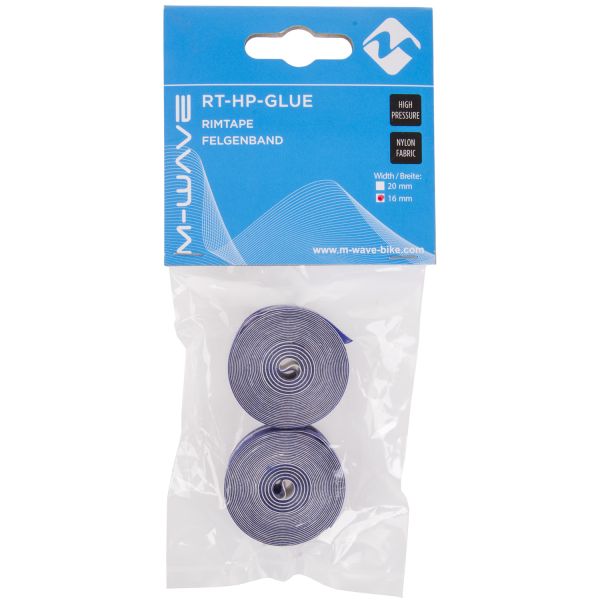 M-Wave - Velglint 12-29" rt-hp-glue hoge druk 16 mm - blauw (1 set)