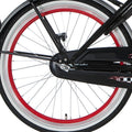 Alpina Roue arrière 22 moyeu de frein J19SG rouge zinc spk