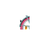 Alpina Spatbord set 18 Clubb soft mint