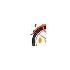 Alpina Spatbord set 16 sunny orange