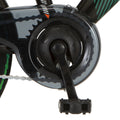 Alpina crankstel 33t 114 mat zwart met disc