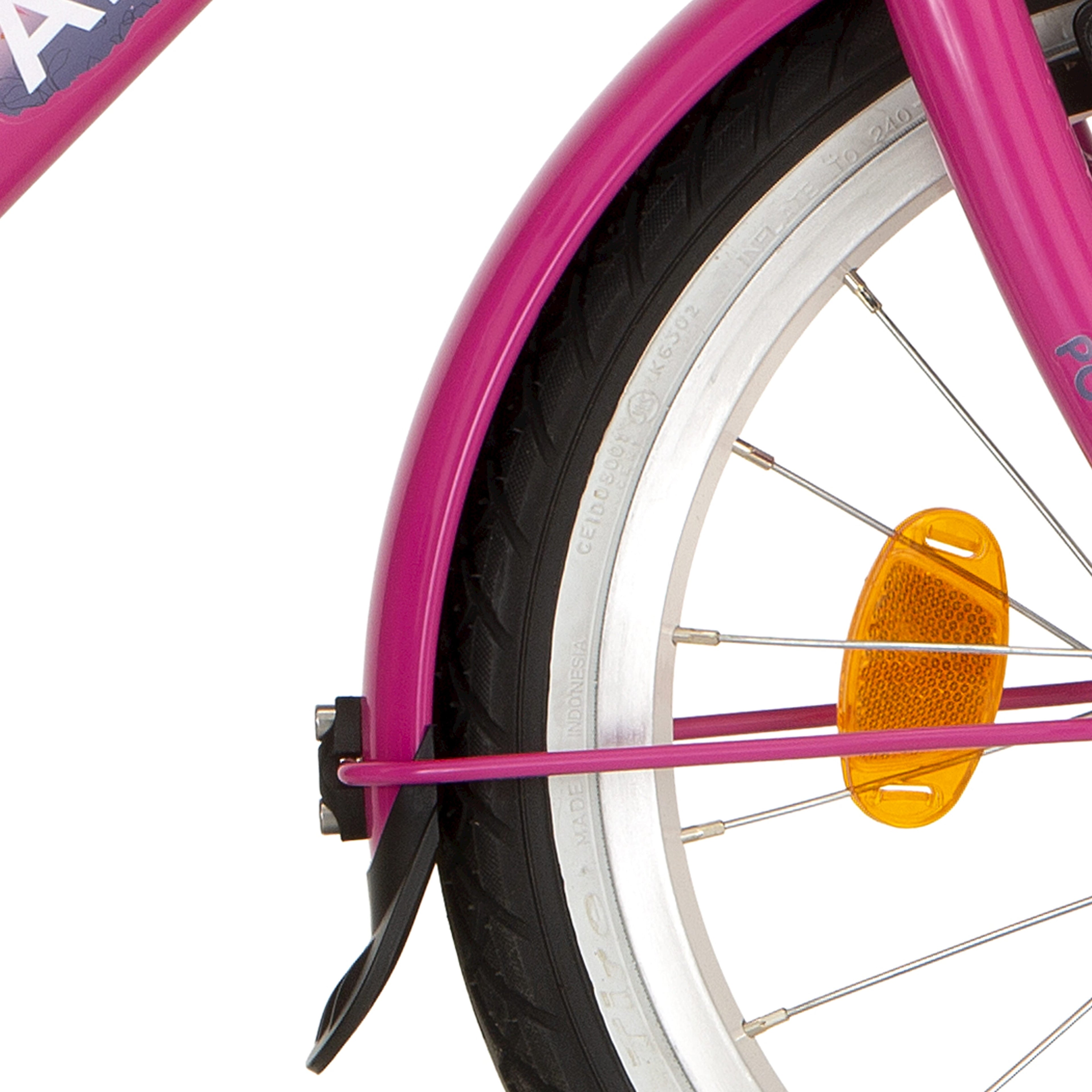 Alpina spatbord set 16 gp candy pink