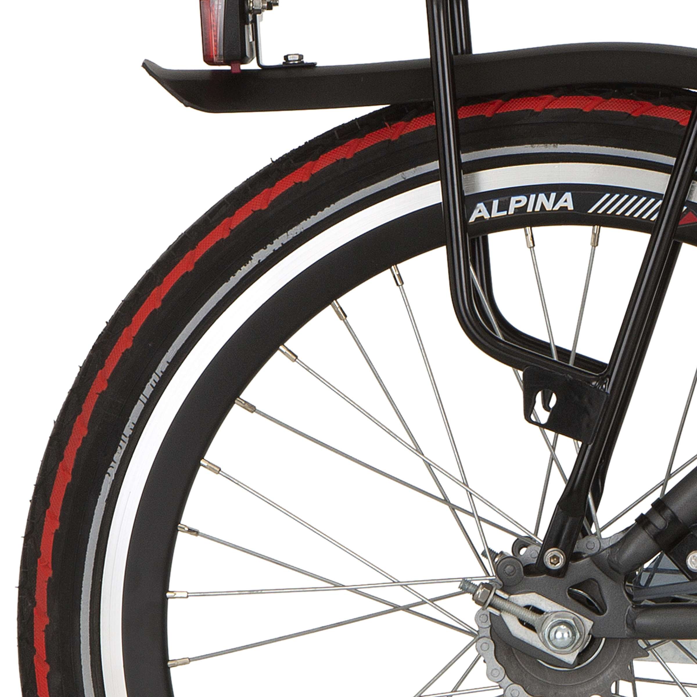 Alpina spatbord set yabber 20-22 pvc black