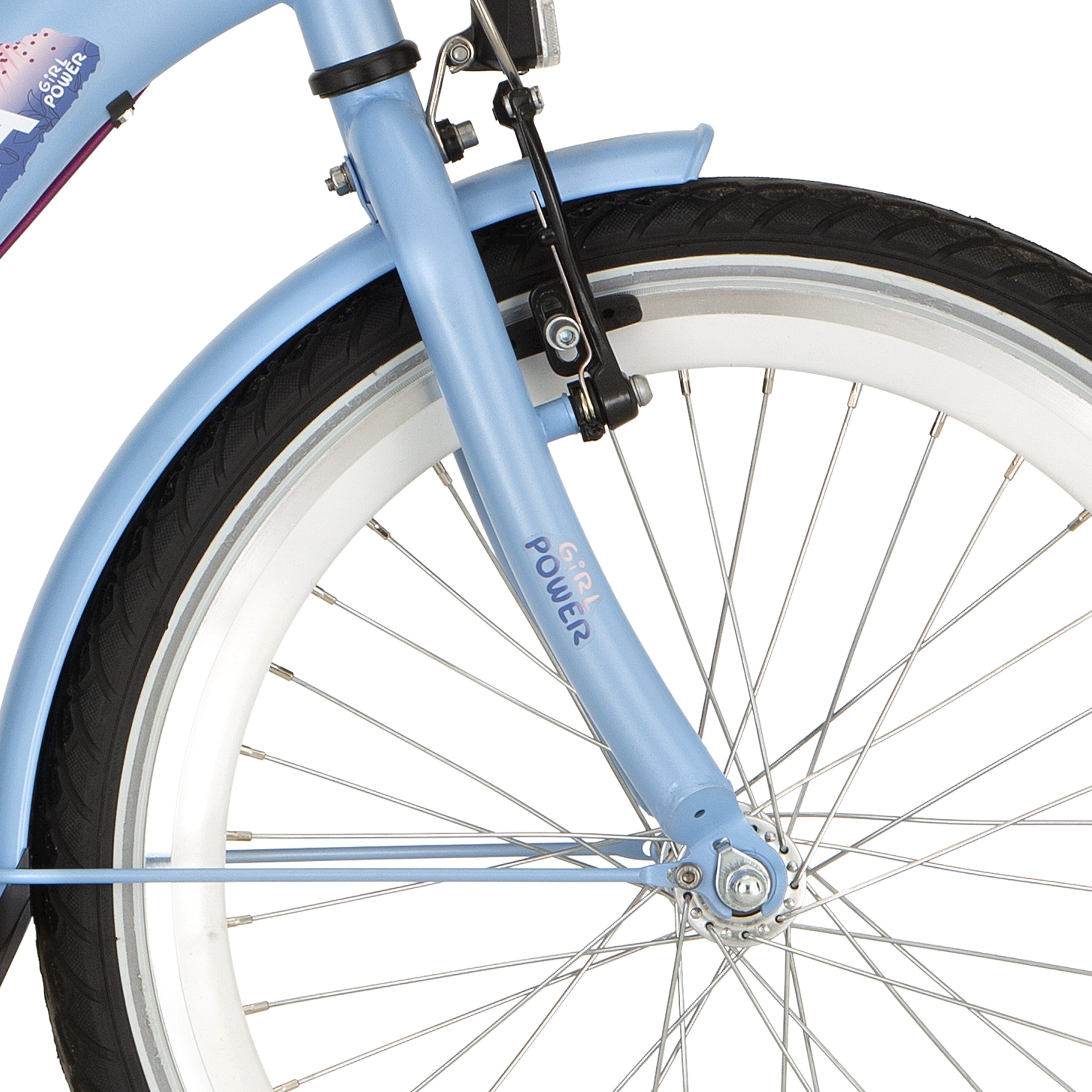 Fourche avant Alpina 20 GP bleu alaska mat