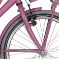 Fourche avant Alpina 20 Cargo M rose fuchsia avec mat