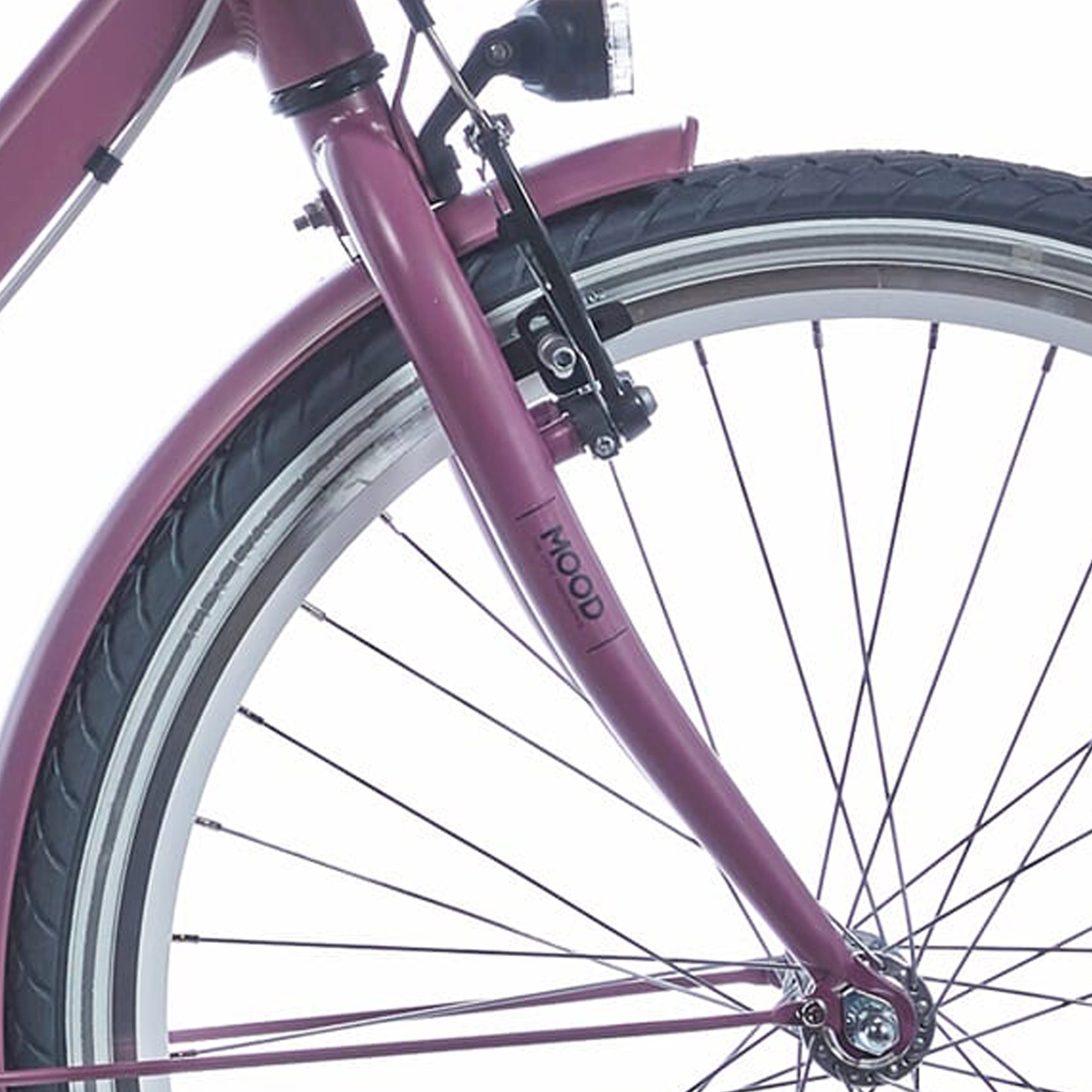 Fourche Alpina 26 Mood mauve foncé mat